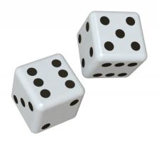Some Dice, Symbolizing the Random Business Quotes in This Section