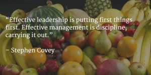 Stephen Covey on Business Leadership
